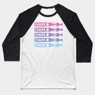 Vape the Wave - Aesthetics Baseball T-Shirt